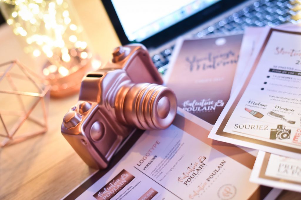 Logo Rose Gold - Valentine Poulain