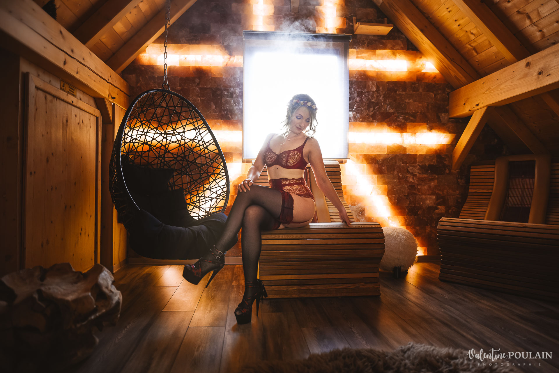 Shooting boudoir au domaine du Hirtz Valentine Poulain