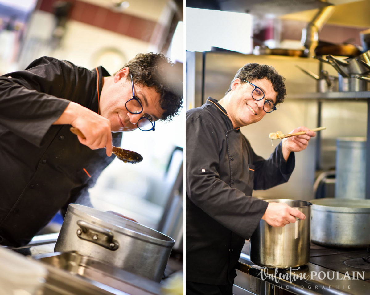 Shooting corporate La Palette Valentine Poulain cuisine