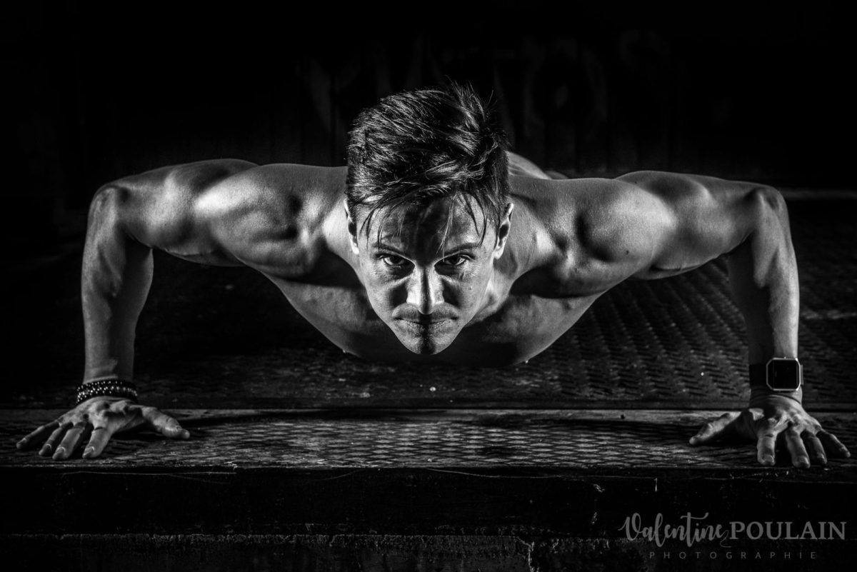 Shooting sport Mathieu coach crossfit pompes