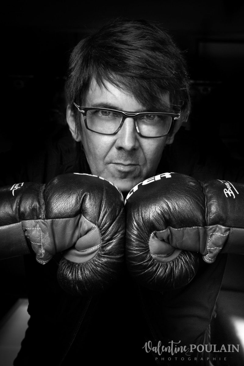 Photo agence communication boxe portrait