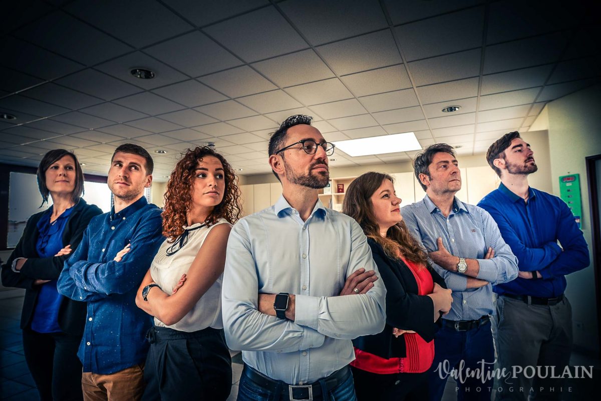 Shooting corporate portraits Editions Selz direction