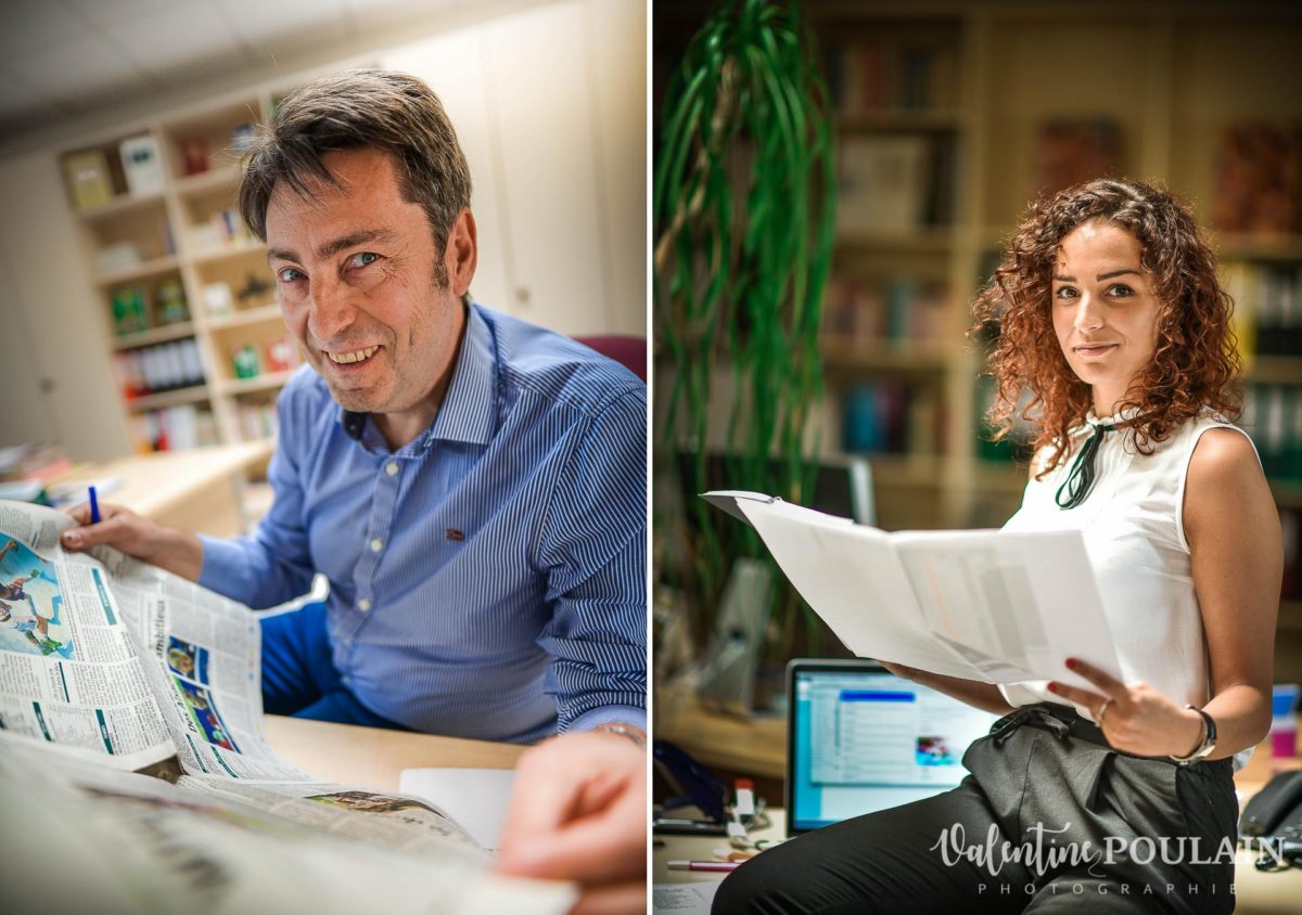 Shooting corporate portraits Editions Selz portraits