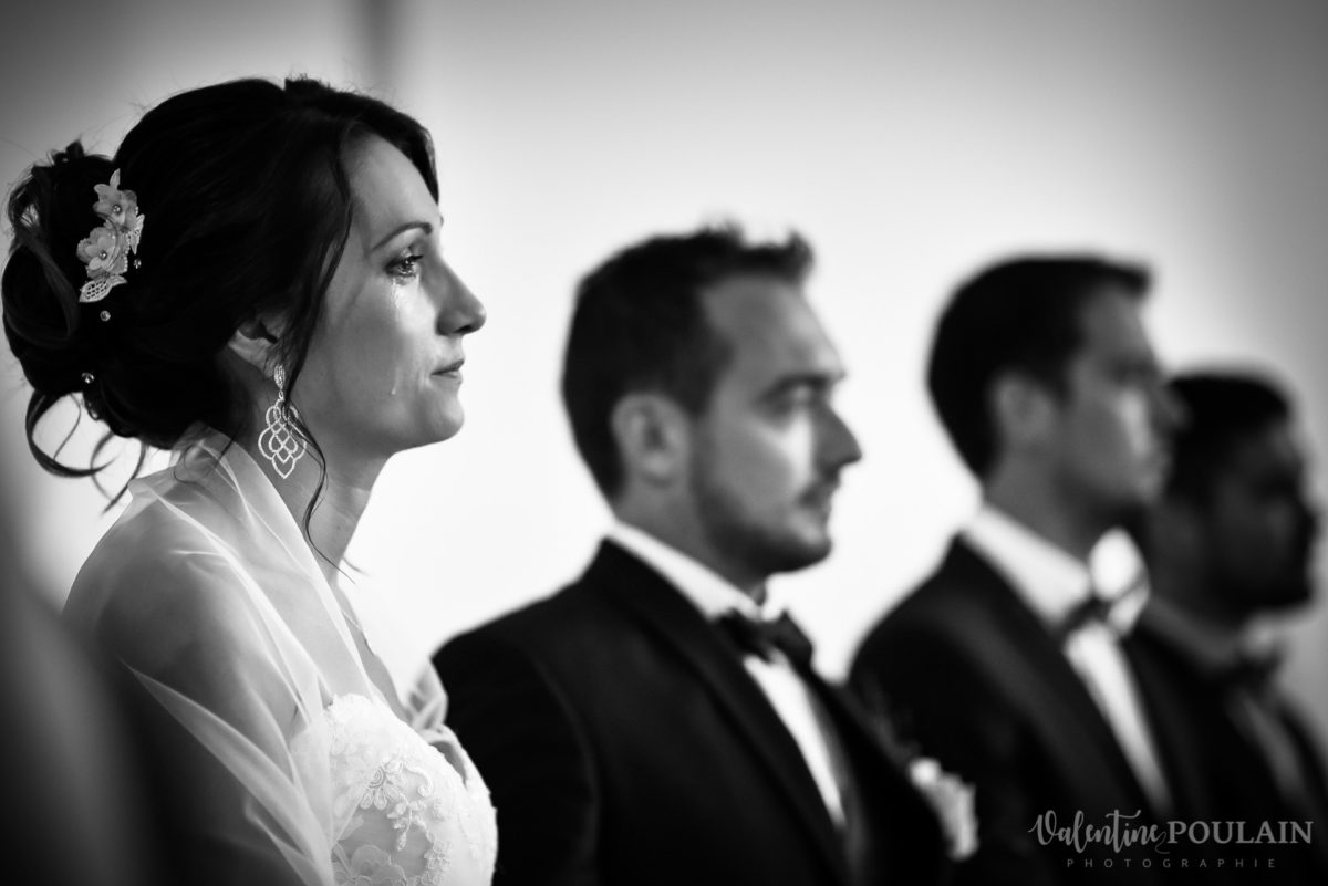Mariage marin mer - Valentine Poulain larmes