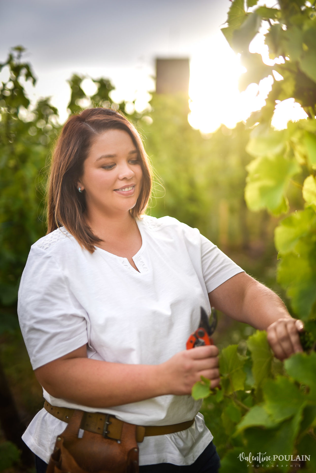 Portrait vigneron vignes - Valentine Poulain