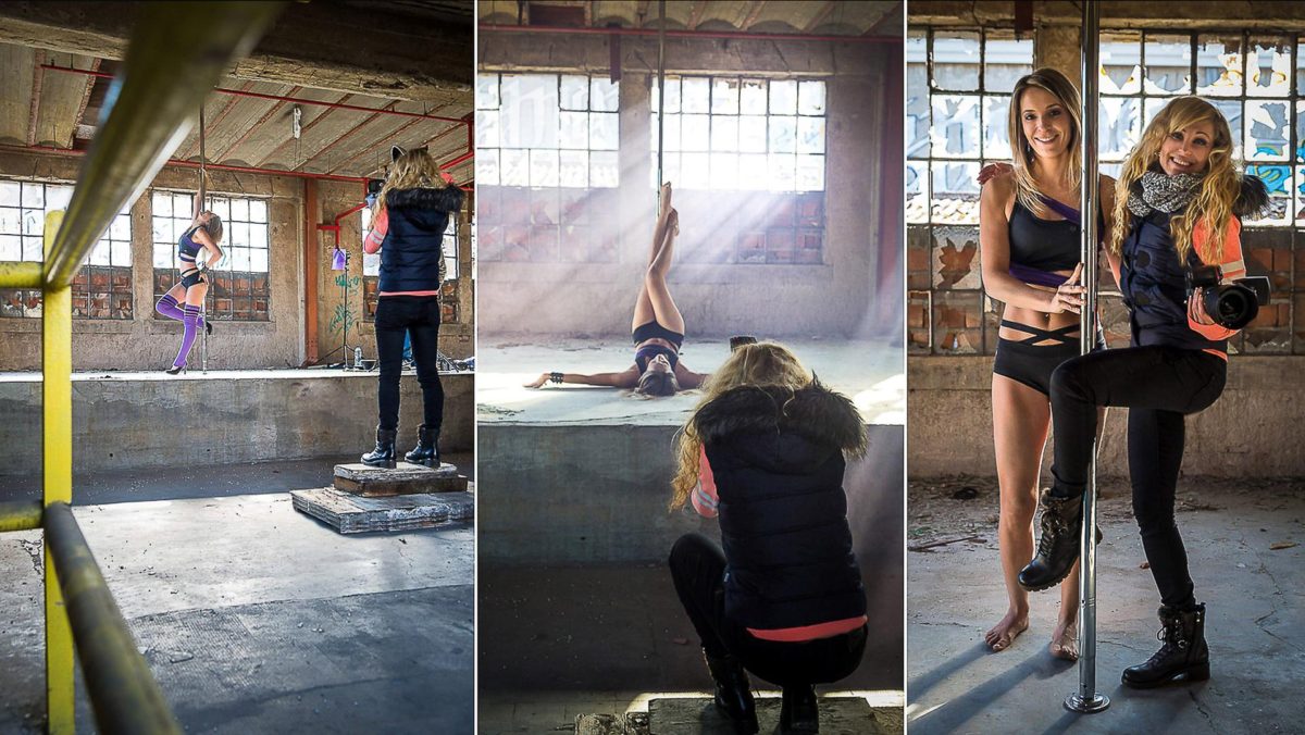 BTS Shooting photo Pole Dance - Valentine Poulain 