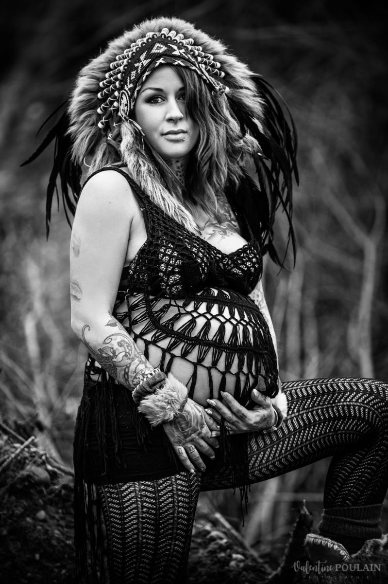Shooting grossesse alternatif sauvage netb