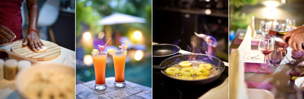 Villa Ile Maurice - Valentine Poulain repas