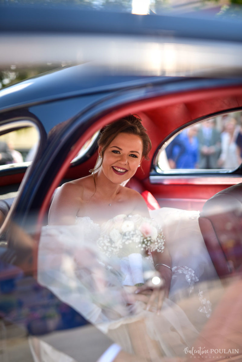 Mariage cool ferme weyerbach - Valentine Poulain voiture