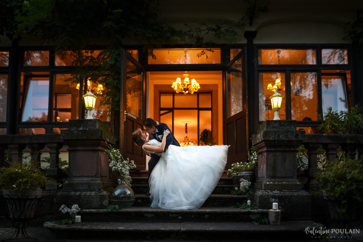 Mariage romantique Domaine Beaupré - Valentine Poulain nuit noire