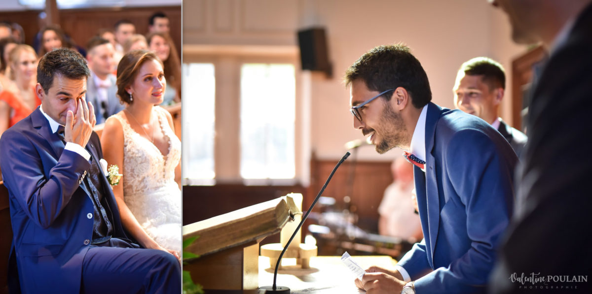 Mariage romantique Domaine Beaupré - Valentine Poulain discours