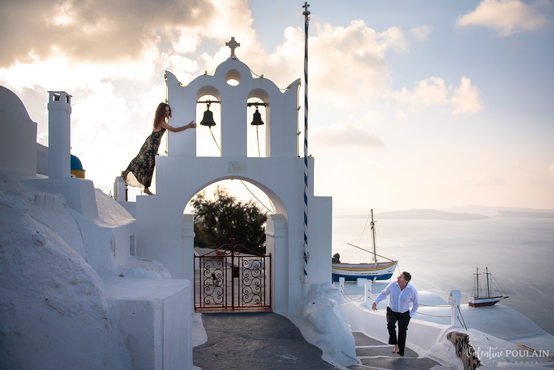 Shooting photo day after Santorin - Valentine Poulain monter