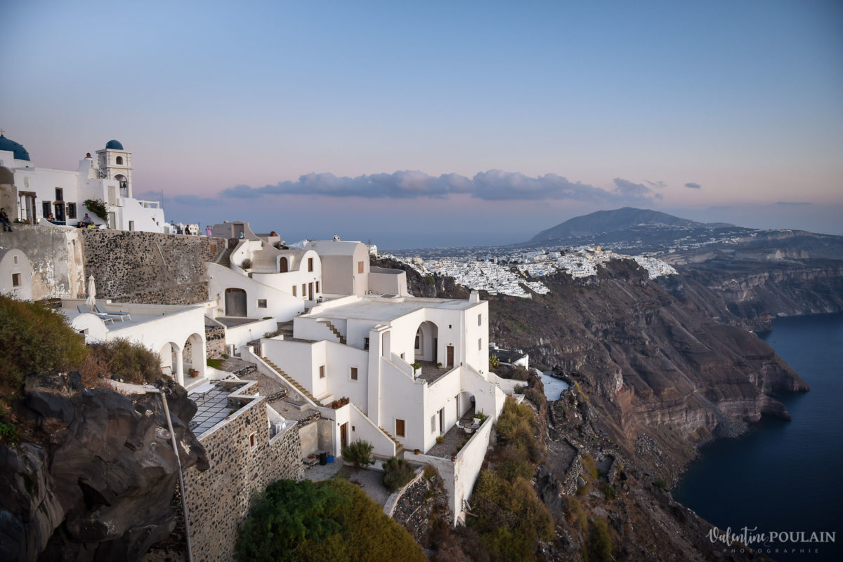Shooting photo day after Santorin - Valentine Poulain vue ile