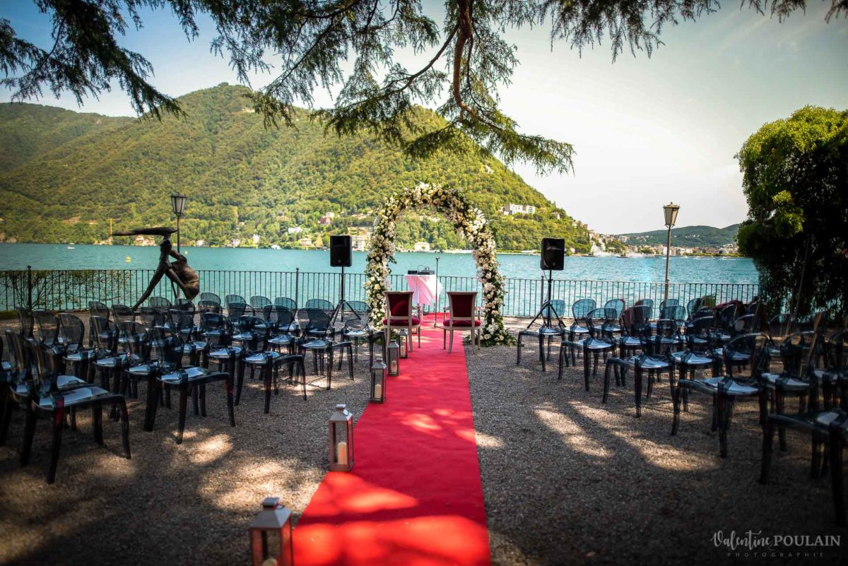 Ceremonie laïque lac de Côme - Valentine Poulain