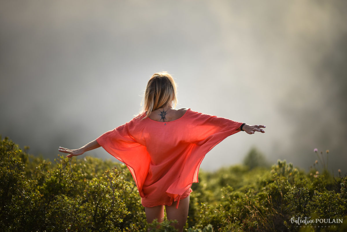 Vivre Shooting Portrait Calanques Sud - Valentine Poulain