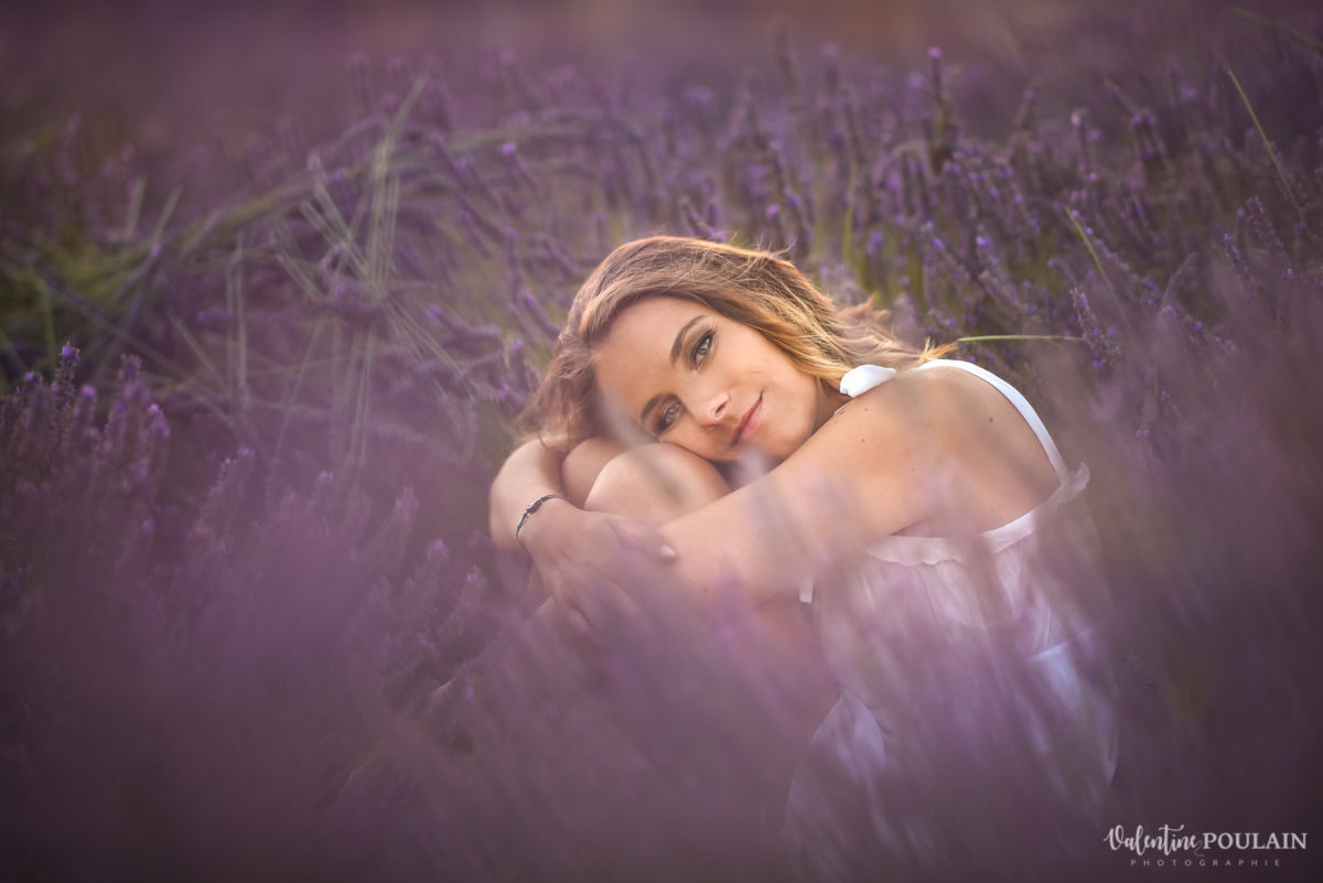 portrait Sophie lavandes - Valentine Poulain