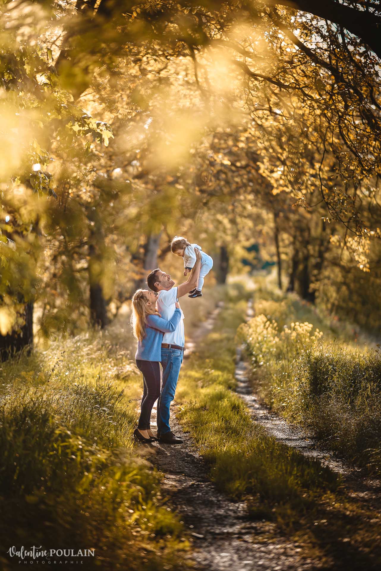 family sunrise - Valentine Poulain