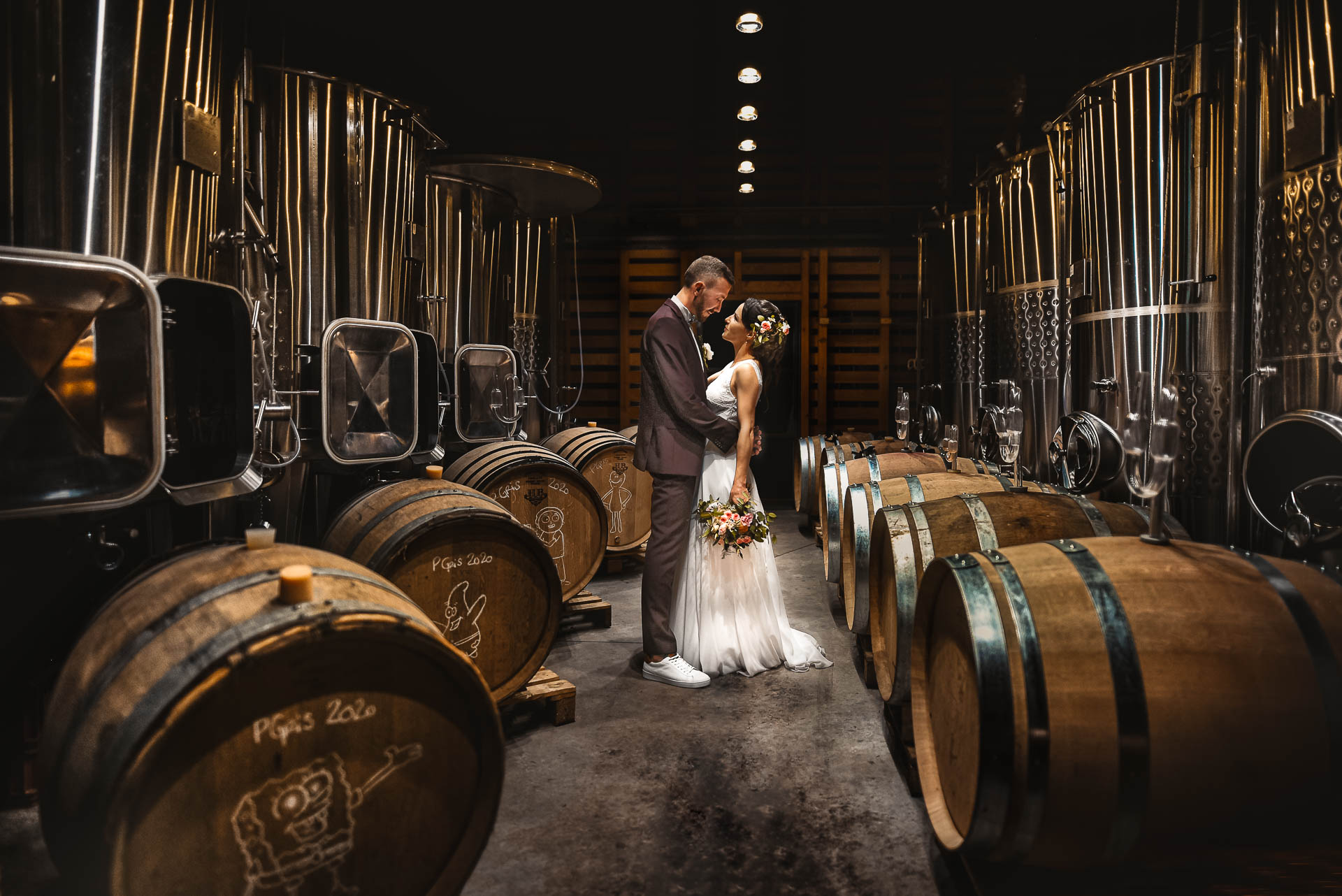 mariage viticole Domaine Achillée Alsace - Valentine Poulain